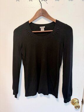 Ann Taylor Petites Black sweater XSP
